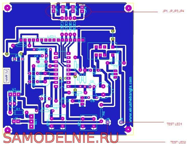 Тестер емкости аккумулятора на Atmega8. Схема и описание | fitdiets.ru